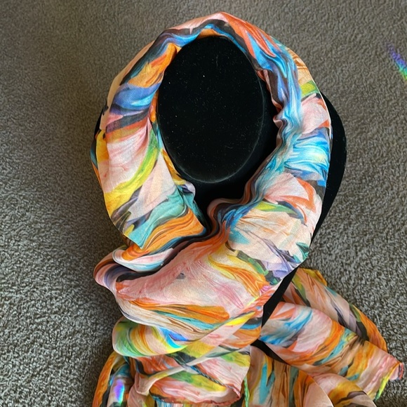 KLEMENTS LONDON 100% Silk Scarf – Artist Charlotte Allen - Picture 5 of 13